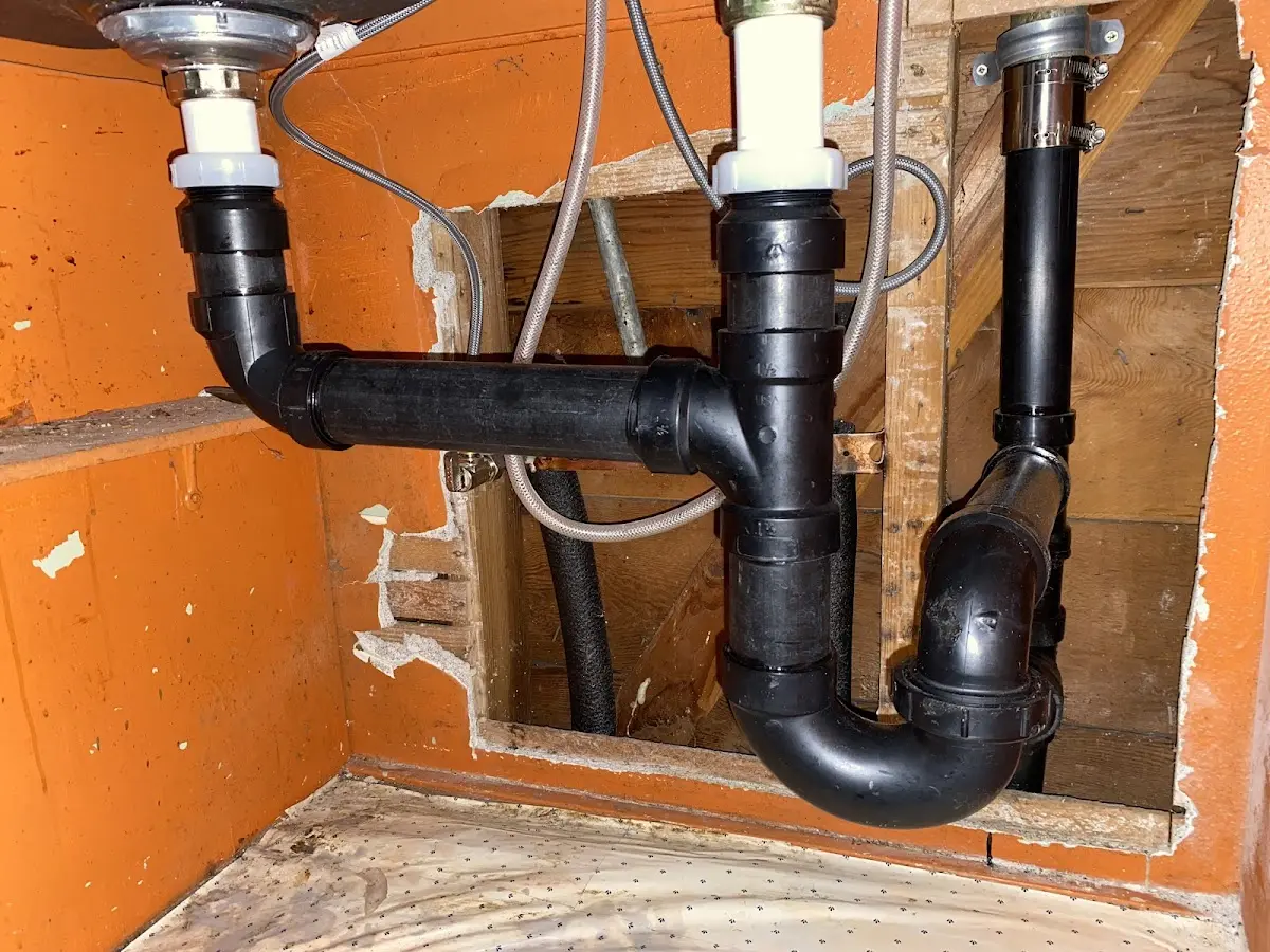 Professional Garbage Disposal Repair equipment and tools on the job in Reading